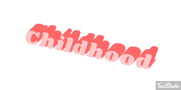 Childhood Effet de texte