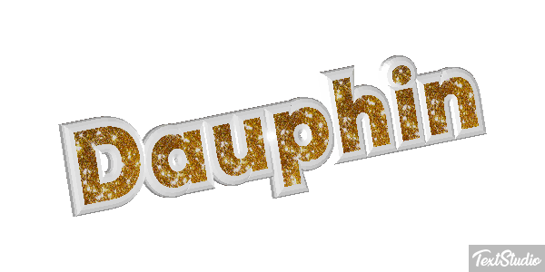 Dauphin Effet de texte
