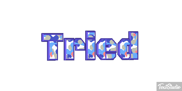 Tried Text effect