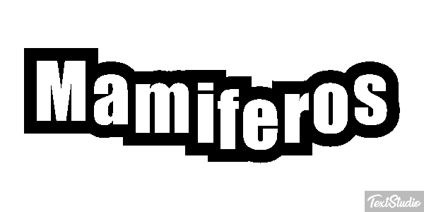 Mamíferos Efeito do texto