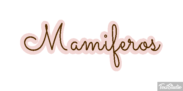 Mamíferos Efeito do texto