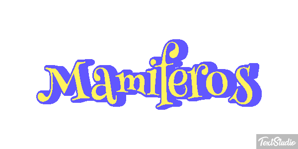 Mamíferos Efeito do texto