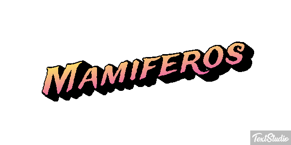 Mamíferos Efeito do texto