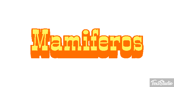 Mamíferos Efeito do texto