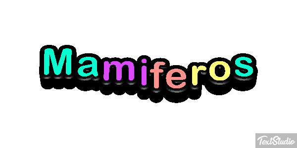 Mamíferos Efeito do texto