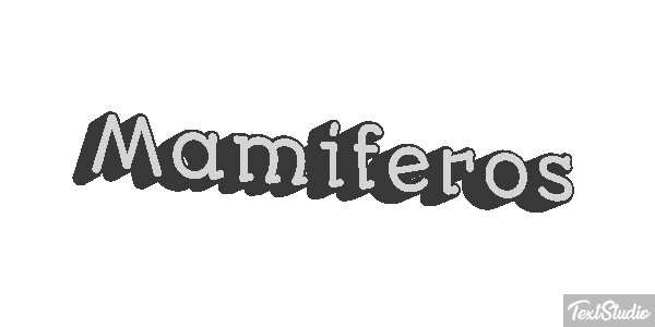 Mamíferos Efeito do texto