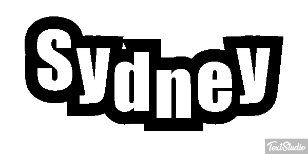 Sydney Effet de texte