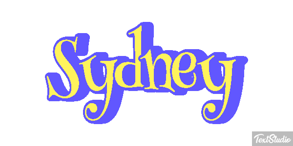 Sydney Effet de texte