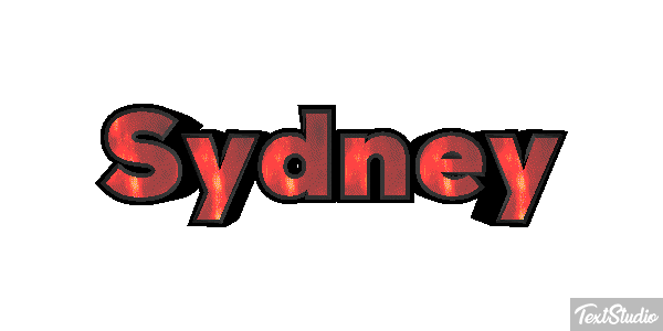 Sydney Effet de texte