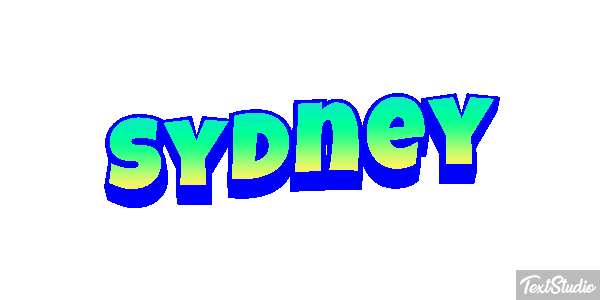 Sydney Effet de texte