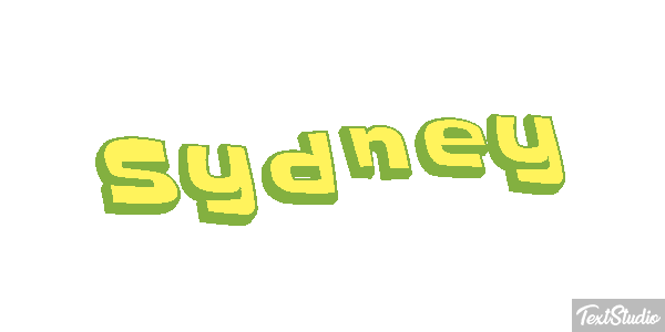 Sydney Effet de texte