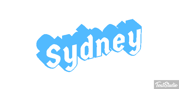Sydney Effet de texte