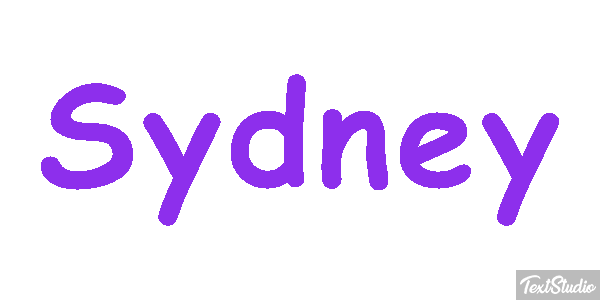 Sydney Effet de texte