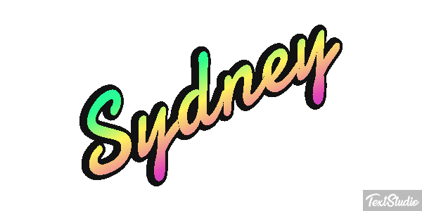 Sydney Effet de texte
