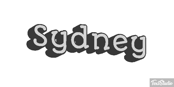 Sydney Effet de texte