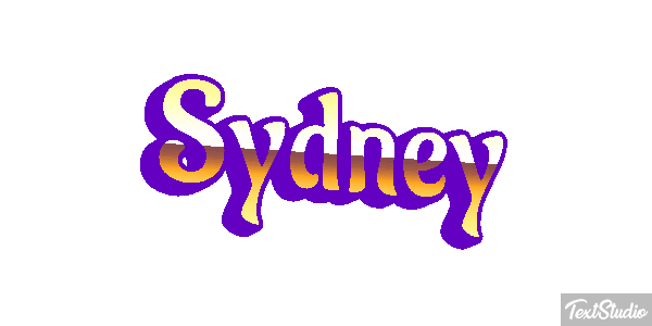 Sydney Effet de texte