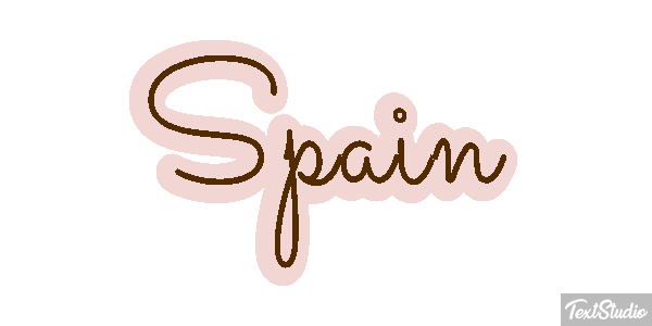 Spain Metin efekti
