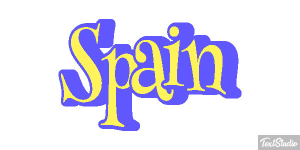Spain Metin efekti