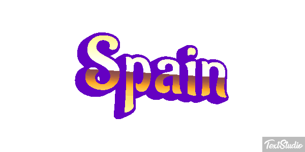 Spain Metin efekti