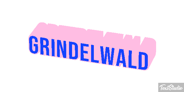 Grindelwald テキスト効果