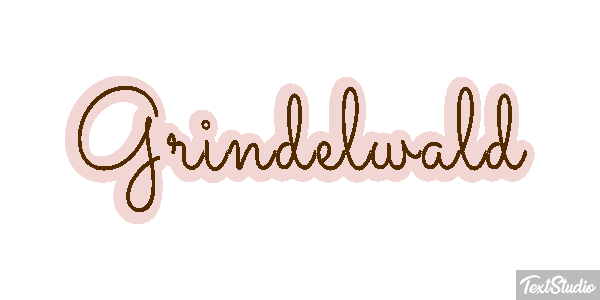 Grindelwald テキスト効果