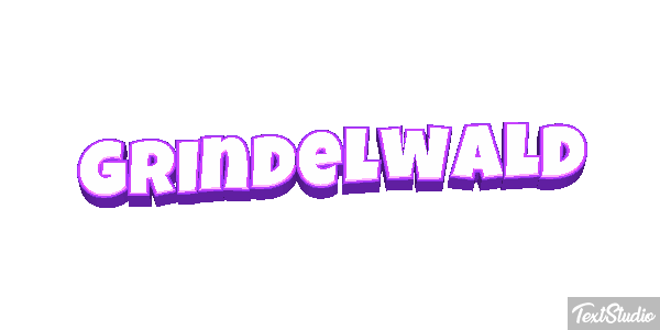 Grindelwald テキスト効果