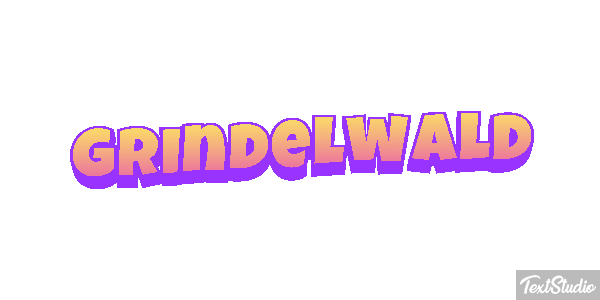 Grindelwald テキスト効果