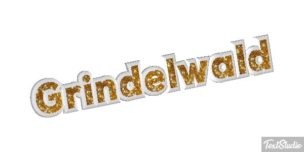 Grindelwald テキスト効果