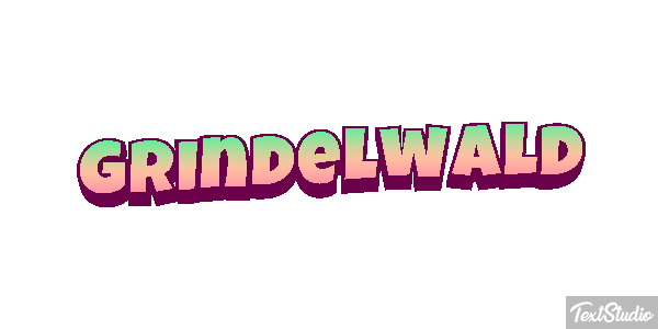 Grindelwald テキスト効果