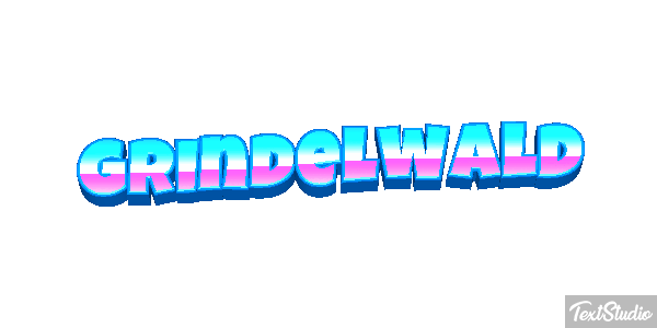 Grindelwald テキスト効果