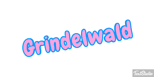 Grindelwald テキスト効果