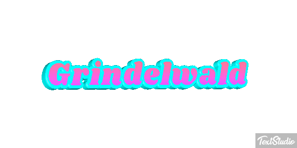 Grindelwald テキスト効果