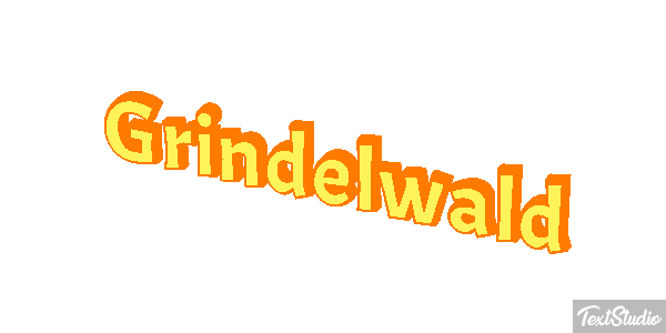 Grindelwald テキスト効果