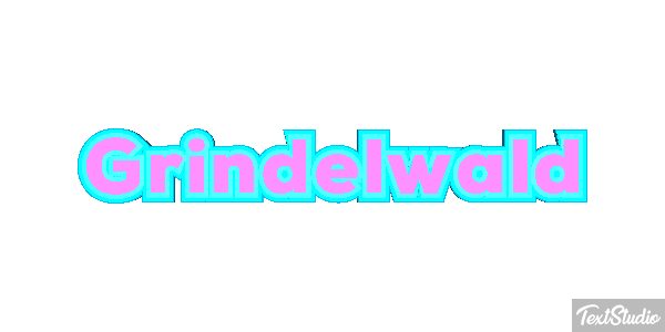 Grindelwald テキスト効果