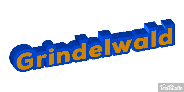 Grindelwald テキスト効果