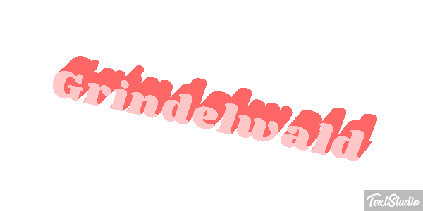 Grindelwald テキスト効果