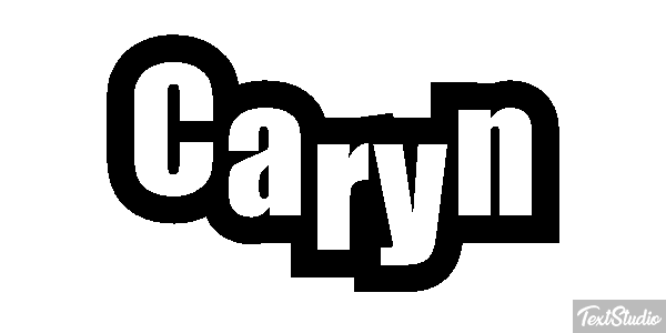 Caryn Текстовый эффект