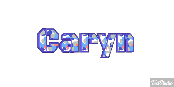 Caryn Текстовый эффект