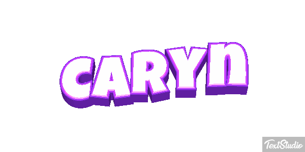 Caryn Текстовый эффект