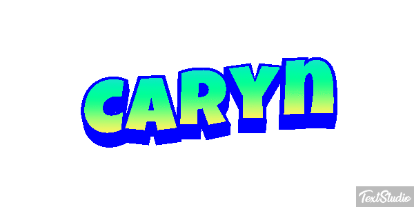 Caryn Текстовый эффект