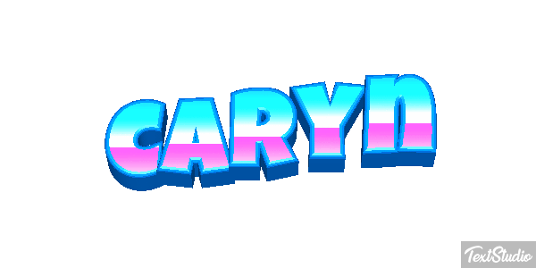 Caryn Текстовый эффект