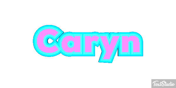 Caryn Текстовый эффект