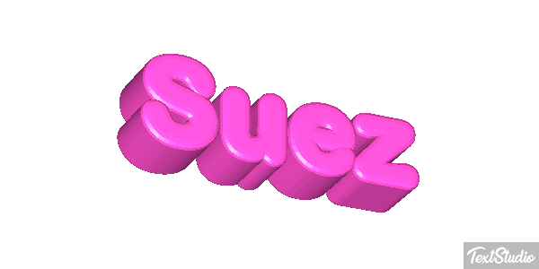 Suez Tekst effect