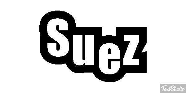 Suez Tekst effect