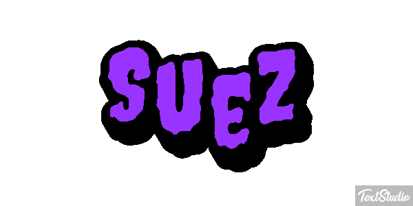 Suez Tekst effect