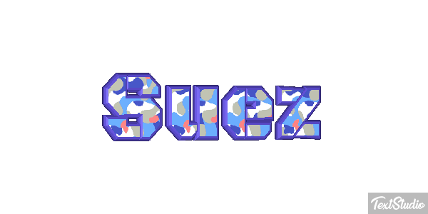 Suez Tekst effect