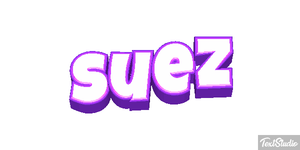 Suez Tekst effect