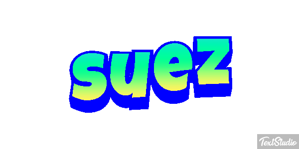 Suez Tekst effect