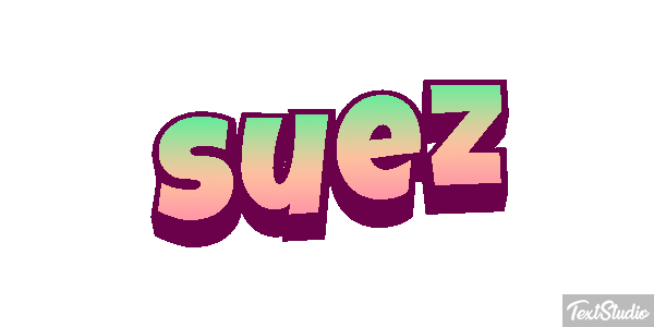 Suez Tekst effect