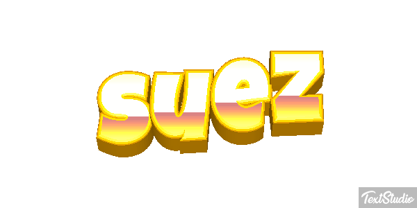 Suez Tekst effect